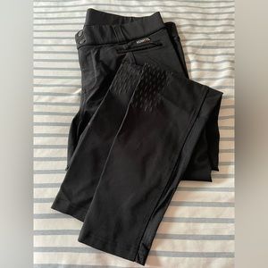 Kerrits Ice Fil Black Silicon Knee Patch Breeches Size XL